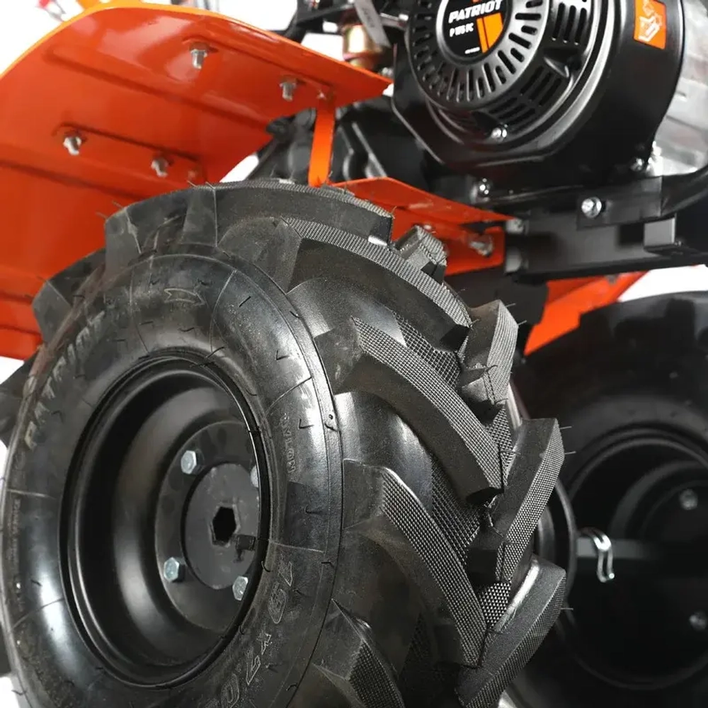 Мотоблок бензиновый Patriot Урал (колеса Extreme), 440107581