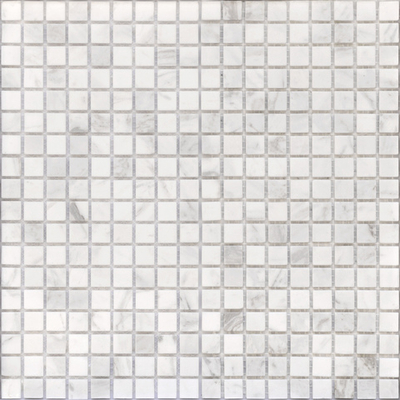 Мозаика Dolomiti bianco MAT 15x15x4