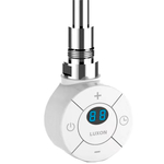 Электрический ТЭН LUX-03M-600 с дисплеем и таймером 600W БЕЛЫЙ