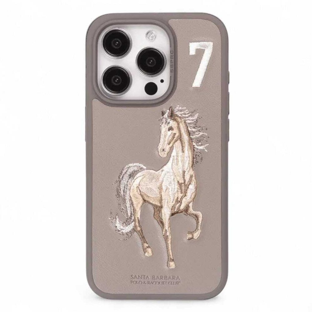 Чехол Santa Barbara Polo Leather Case для iPhone 16 Pro