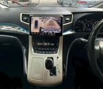 Магнитола для Toyota Alphard 2 H20, Vellfire 1 H20 2008-2015 (с JBL, рамка-накладка 10) - FarCar BX10-360-9536-10F2B монитор 10.36" 2K QLED на Android 13, 6Гб+128Гб, CarPlay, 4G SIM-слот, 4 камеры в комплекте