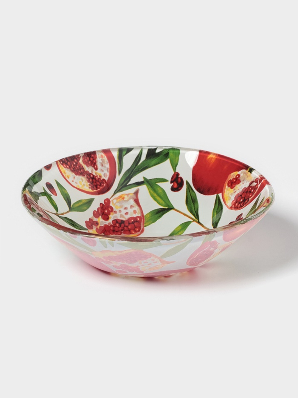 Салатник Доляна «Гранат», 150 мл, d=11.5 см, стекло, рисунок