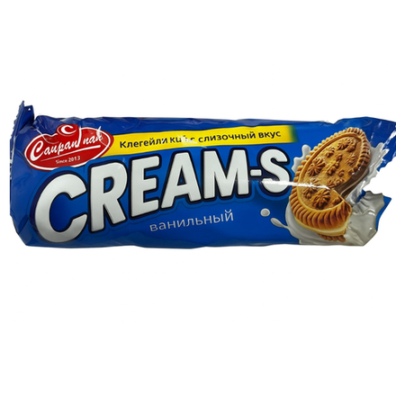 Печенье Cream*s Сайран Нан ванильное 80 гр