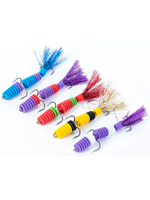 Приманки джиговая LUCKY JOHN PENNON SLOTWORM MIX1 5шт.