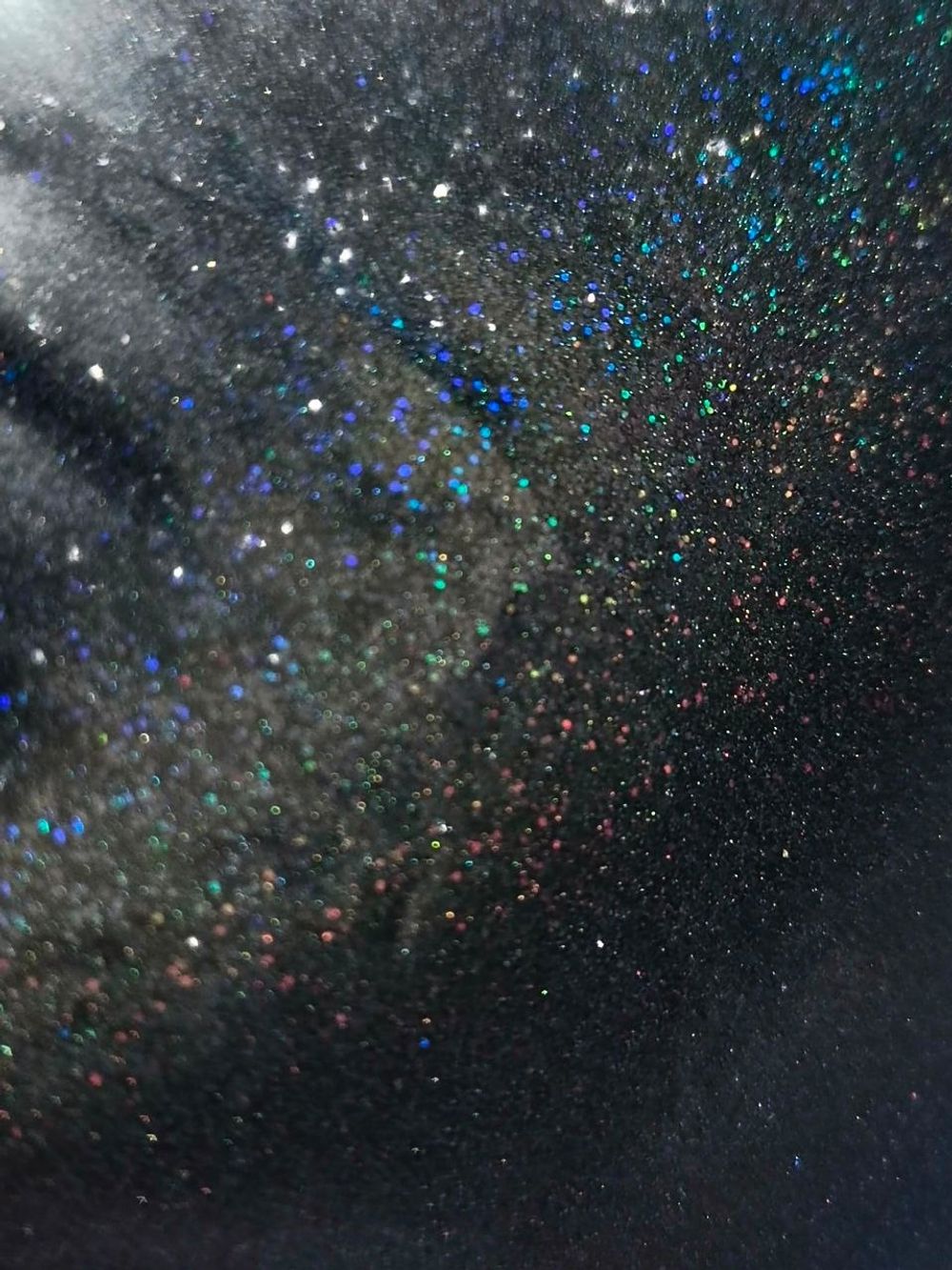 Блёстки Глиттеры 815-02мм - Ночной чёрный голографик - универсальные