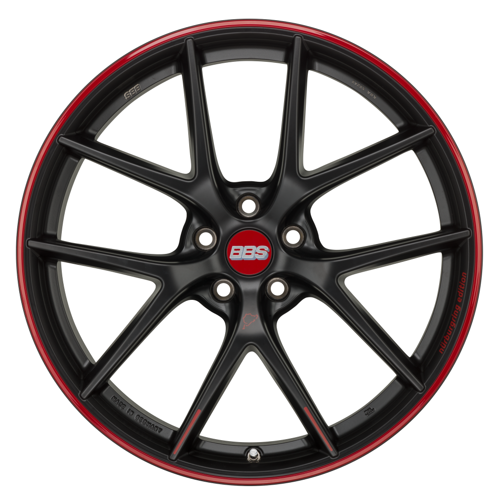 Диск колесный BBS CI-R Nürburgring Edition 8.5x20 5x120 ET32 CB82.0 satin black