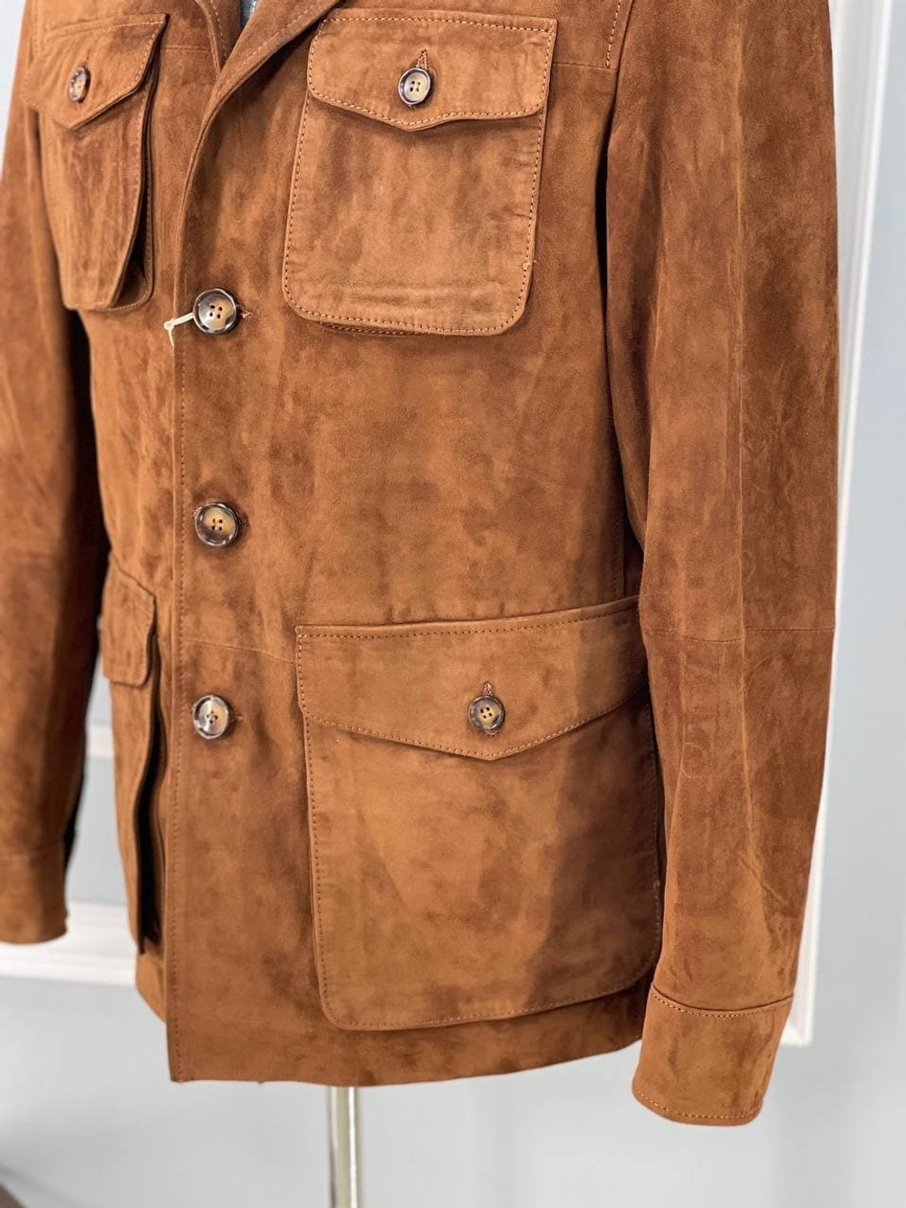 Замшевая куртка Brunello Cucinelli