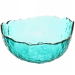 Салатник стеклянный «ICE CRYSTAL» 16см морской