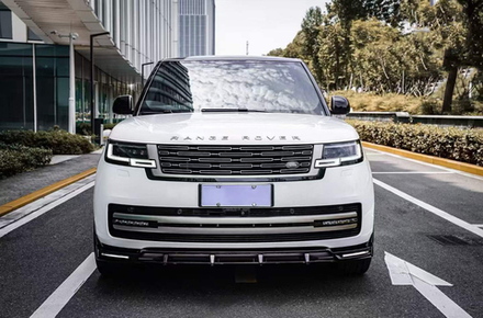 Губа переднего бампера с подсветкой для Land Rover Range Rover Sport L460 L461 2023+ декоративный тюнинг