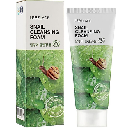 Lebelage пенка для умывания МУЦИН УЛИТКИ Snail Cleansing Foam, 100 мл