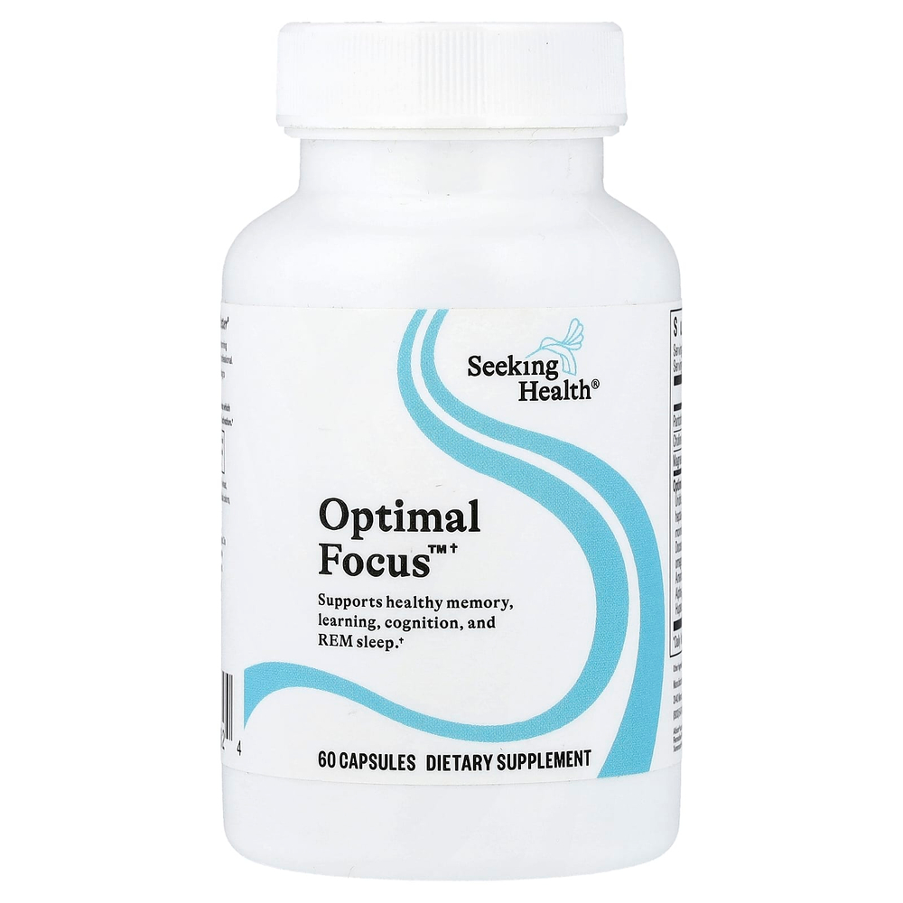 Seeking Health, Optimal Focus™, 60 капсул