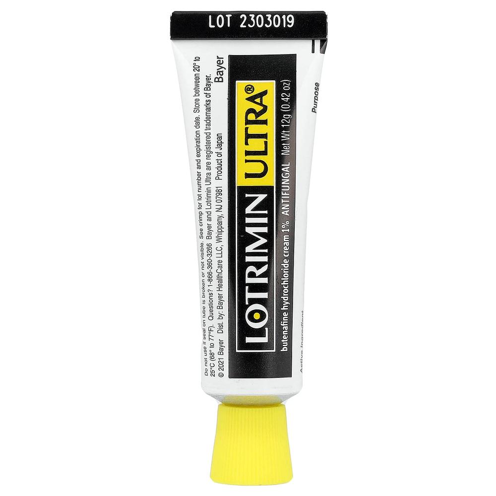 Lotrimin, Ultra, крем от пахового дерматомикоза, 12 г (0,42 унции)