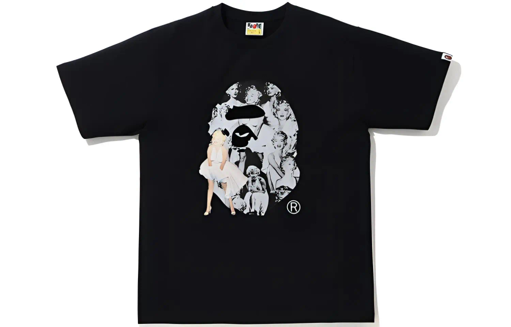 A Bathing Ape A Bathing Ape Bathing Ape X Marilyn Monroe Big Ape Head Tee