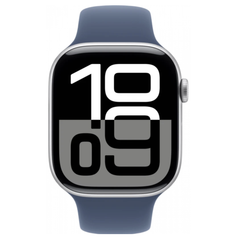 Умные часы Apple Watch Series 10 42mm Silver Al Denim SB S/M GPS (MWWA3)