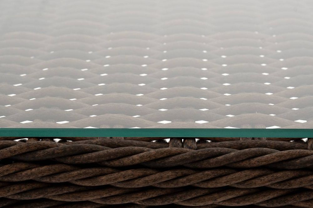 "Прованс" столик журнальный из ротанга, цвет коричневый