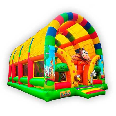 Батуты для бизнеса с крышей (навесом)