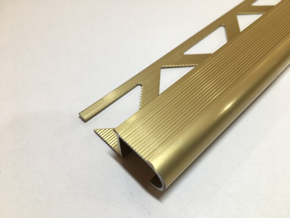 АПZО 10мм "DO-2" 2,7м Песок глянец ZО-об. 18мм на порог анод. алюм.