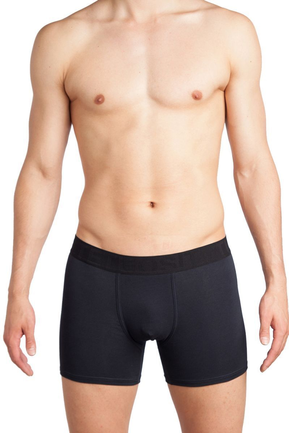 Мужские трусы-боксеры из плотного хлопка (Размер: L) (Цвет: красный)