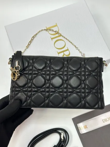 Мини-сумка Dior Miss Dior Midi черный