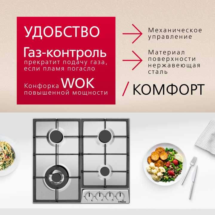 Газовая панель Hansa BHGI6718311