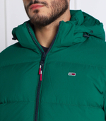 пуховая куртка Tommy Jeans - зеленый(DM0DM15447)