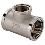 Тройник латунный переходной 1"х3/4"х1" внутренняя резьба