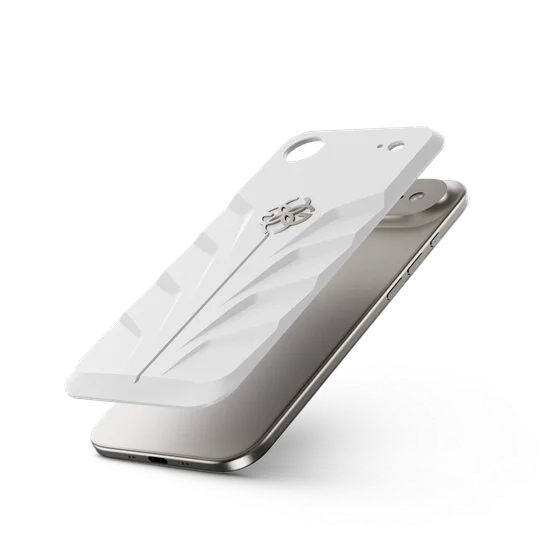 Чехол для iPhone 17 на магните - RSR17 - DAYTONA WHITE