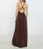 Платье Elisabetta Franchi - коричневый(AB43032E2)