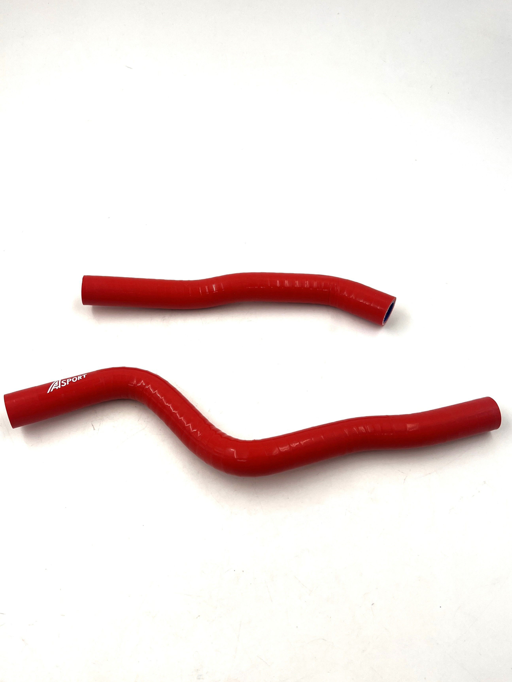 Патрубки отопителя Нива 2123 силикон красный 2 шт