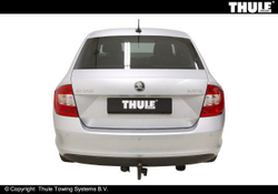 Фаркоп Brink (Thule) 575500 для Skoda Octavia (2013 - )(паспорт и сертификат в комплекте)(без электрики)