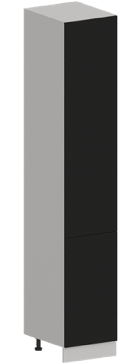 Кухня Модуль ШП 400 Белый / Черный матовый