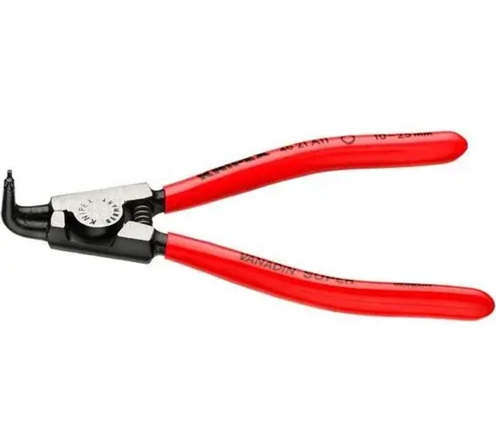 Щипцы для внешних стопорных колец на валах KNIPEX KN-4621A41