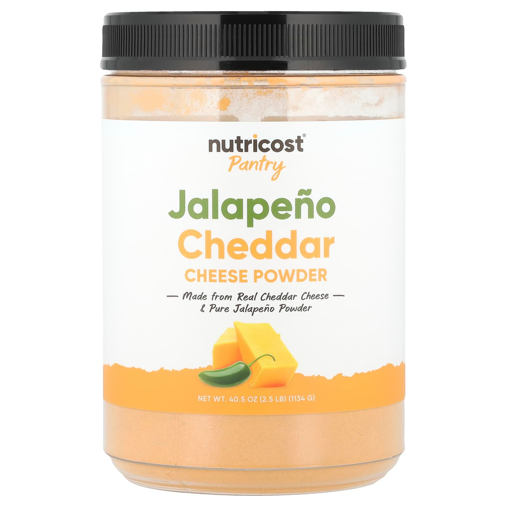Nutricost, Pantry, порошок из сыра халапеньо и чеддер, 1134 г (40,5 унции)