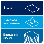 Полотенца бумажные Торк Матик Стандарт,  H1, 290100, 1-слойные, белые, 1120 листов, 6 рулонов в упаковке