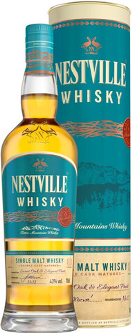 Виски Nestville Single Malt gift tube, 0.7 л.