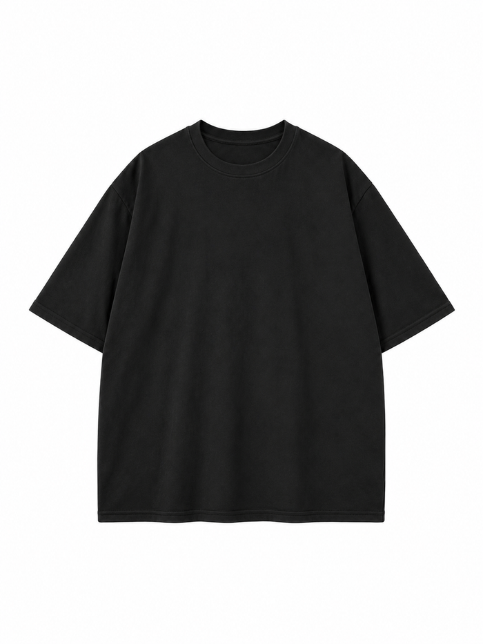 Футболка оверсайз (черный) 230 г
