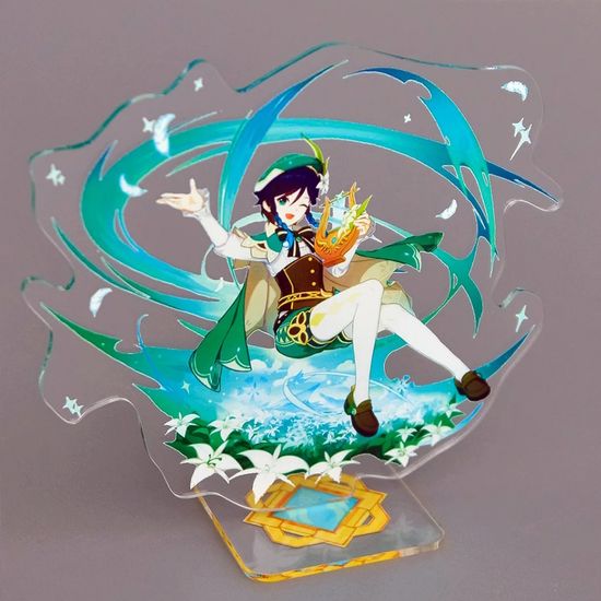 Фигурка акриловая Венти, Genshin Impact, Геншин Импакт
