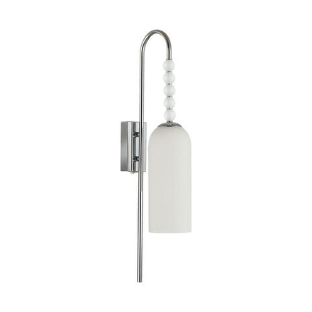 8270/1W NEOCLASSI хром/белый, металл/стекло Бра Е14 1*40W 220V TRACY