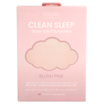 Clean Skin Club, Clean Sleep, наволочка с ионами серебра, нежно-розовый, 1 шт.