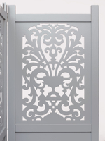 Ширма - перегородка для зонирования пространства деревянная резная "Прованс", 3 створки 1800 *480 мм