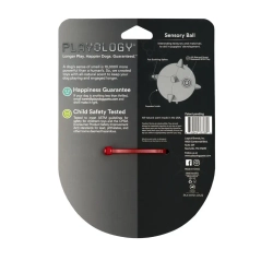 Playology puppy sensory ball сенсорный плюшевый мяч для щенков с ароматом говядины, 11 см, красный
