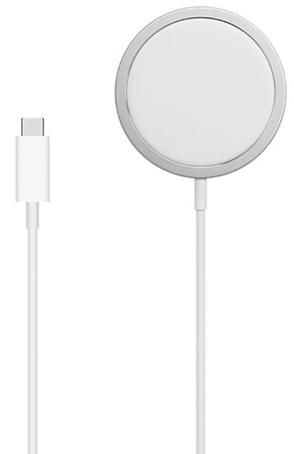 Беспроводное зарядное устройство на алюминиевой подставке SD30 Magsafe (CS5518TS) Silver COTEetCI