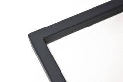 "Тулон" интерьерный стол из HPL квадратный 40х40, H60, цвет "серый гранит"