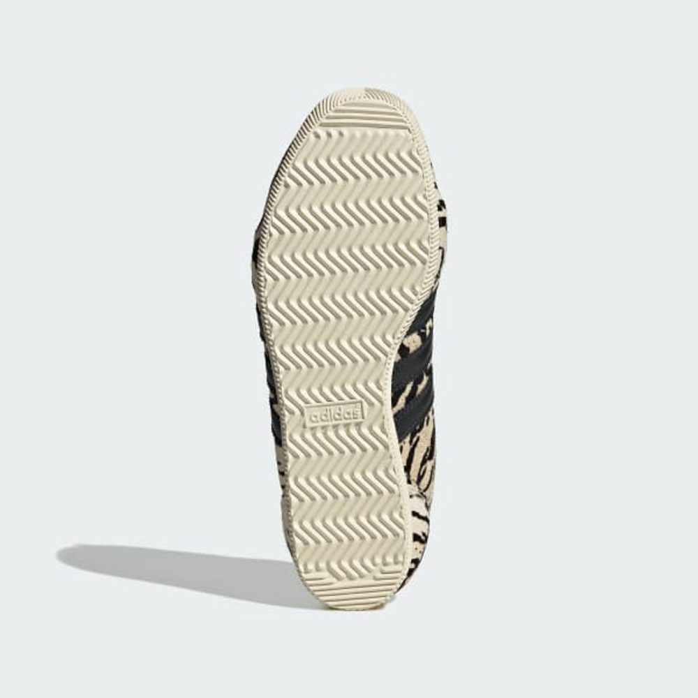 ADIDAS Кроссовки Japan с анималистическим принтом, белый/черный