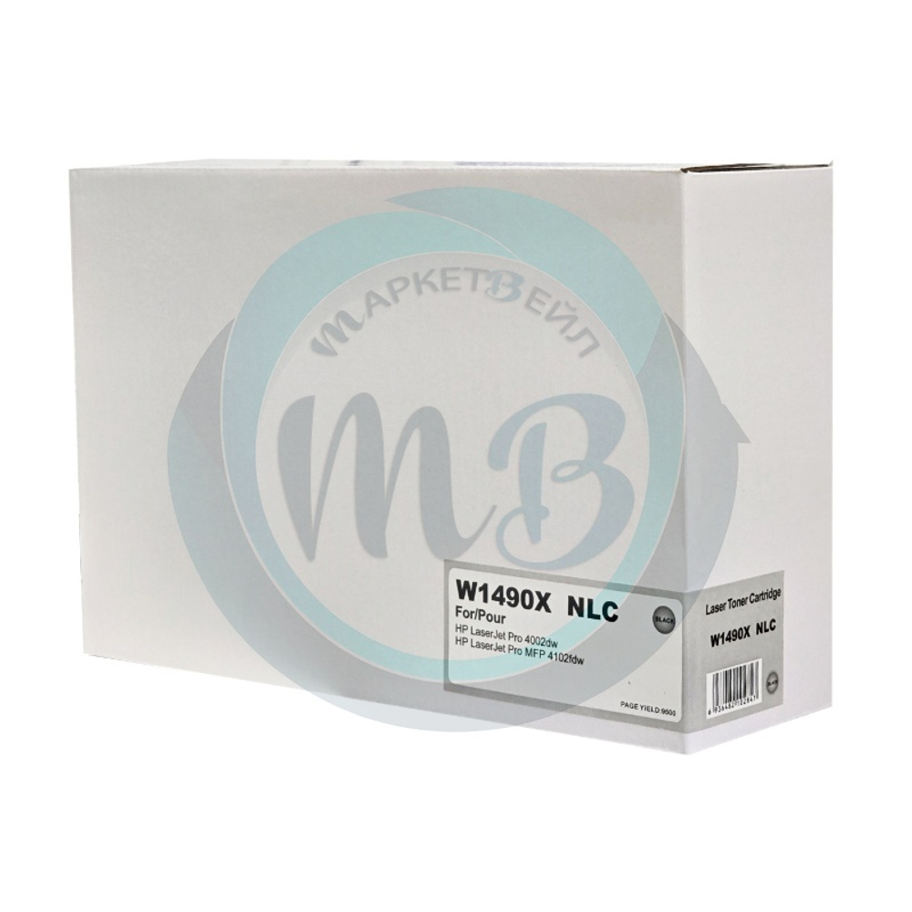 Картридж WBox, аналог HP W1490X для LaserJet Pro 4002/4102 (9.5K) Чип БезЛИМИТ