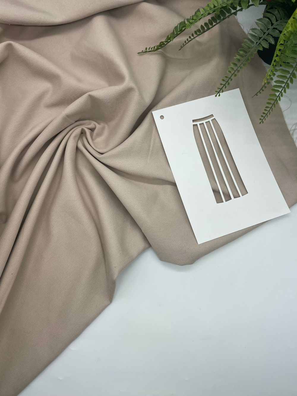 Джинс-стрейч беж