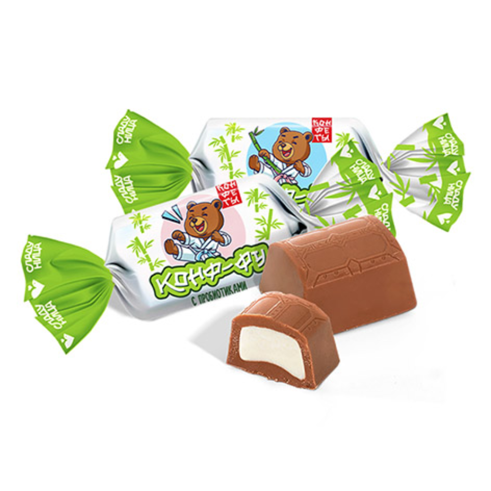 Конфеты Конф-Фу ассорти с начинкой Сладуница (7950)