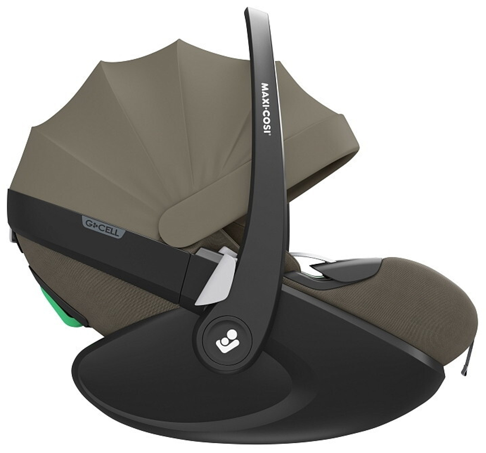 Коляска детская Maxi-Cosi Oxford Plus 3 в 1 с автокреслом Pebble 360 Pro Twillic Truffle 1978403110 Twillic Green/Зеленый