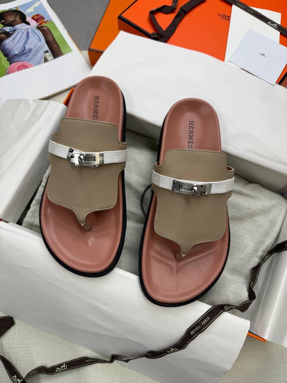 Тапочки Hermes