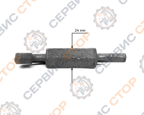 Натяжитель цепи почвофрезы с шестерёнчатым приводом